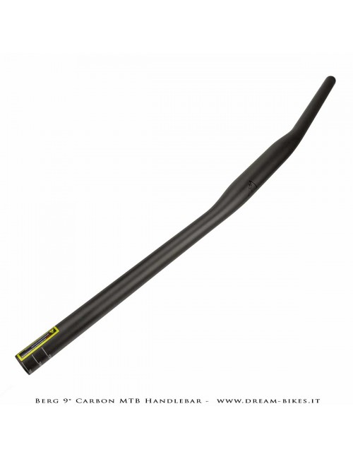 PORTE (ex BERG) Hrunting Curva Manubrio Carbon MTB Flat 9° 105 gr.