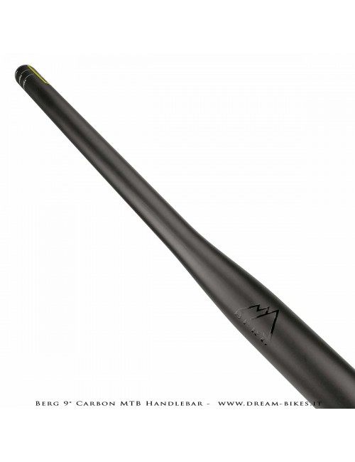 PORTE (ex BERG) Hrunting MTB Carbon Handlebar Flatbar 9° 105 gr.