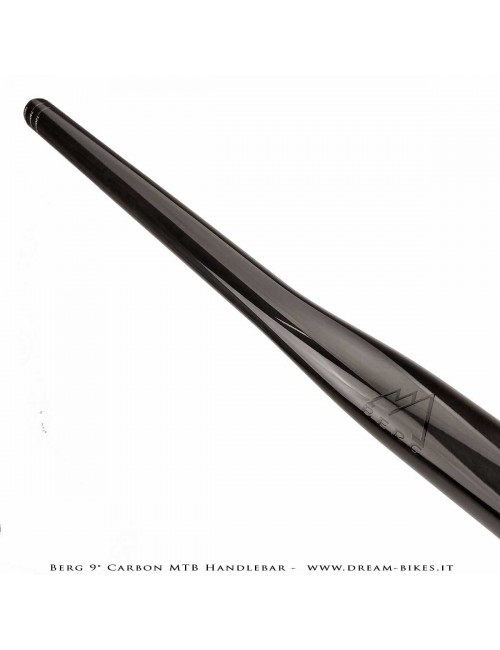 PORTE (ex BERG) Hrunting Curva Manubrio Carbon MTB Flat 9° 105 gr.