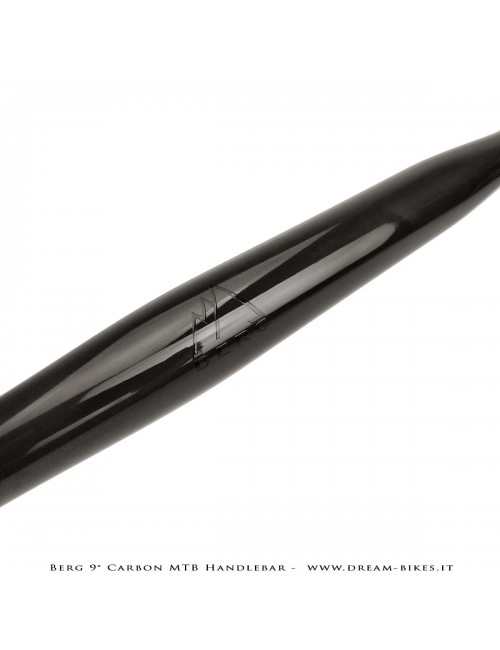 PORTE (ex BERG) Hrunting MTB Carbon Handlebar Flatbar 9° 105 gr.