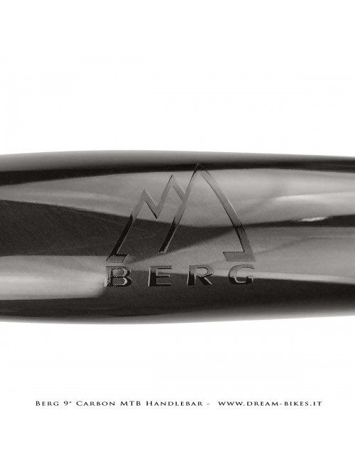 PORTE (ex BERG) Hrunting MTB Carbon Handlebar Flatbar 9° 105 gr.