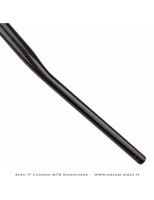 PORTE (ex BERG) Hrunting Curva Manubrio Carbon MTB Flat 9° 105 gr.