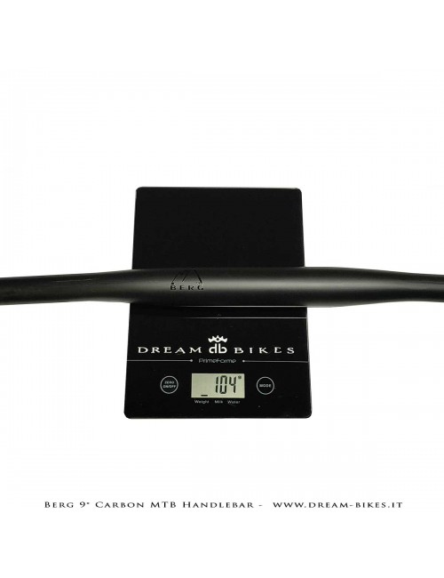 PORTE (ex BERG) Hrunting MTB Carbon Handlebar Flatbar 9° 105 gr.