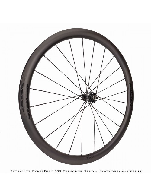 Extralite CyberDisc 339 Clincher Berd, Disc Road Wheels - 990 gr.