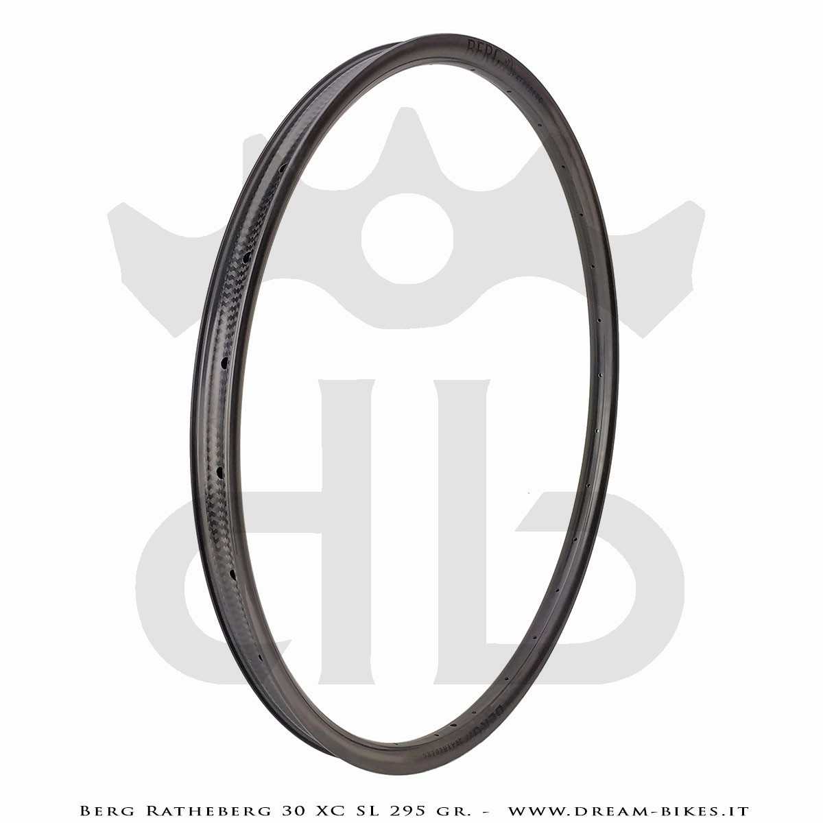 PORTE (ex BERG) Rathe 30 XC SL 290 gr. Carbon 29" Clincher Rim