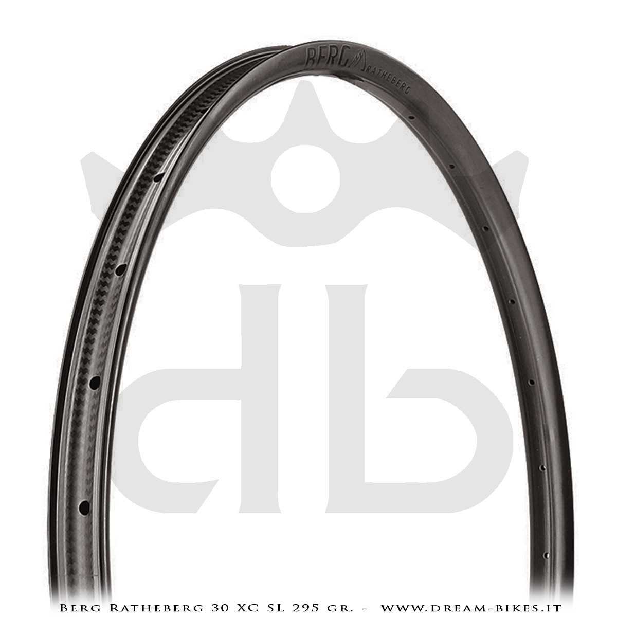 PORTE (ex BERG) Rathe 30 XC SL 290 gr. Carbon 29" Clincher Rim