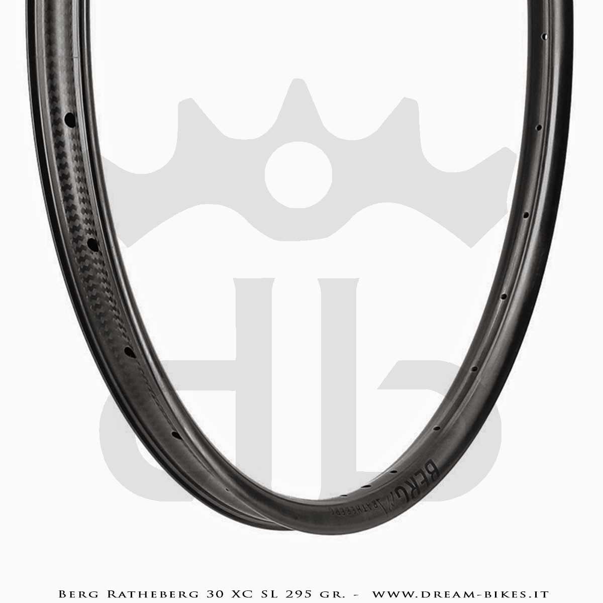 PORTE (ex BERG) Rathe 30 XC SL 290 gr. Carbon 29" Clincher Rim