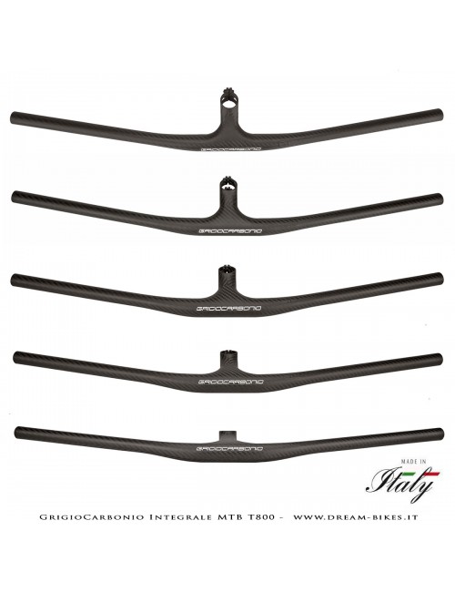 GrigioCarbonio Integrale MTB T800 Ultralight Carbon Handlebar from 139 gr.