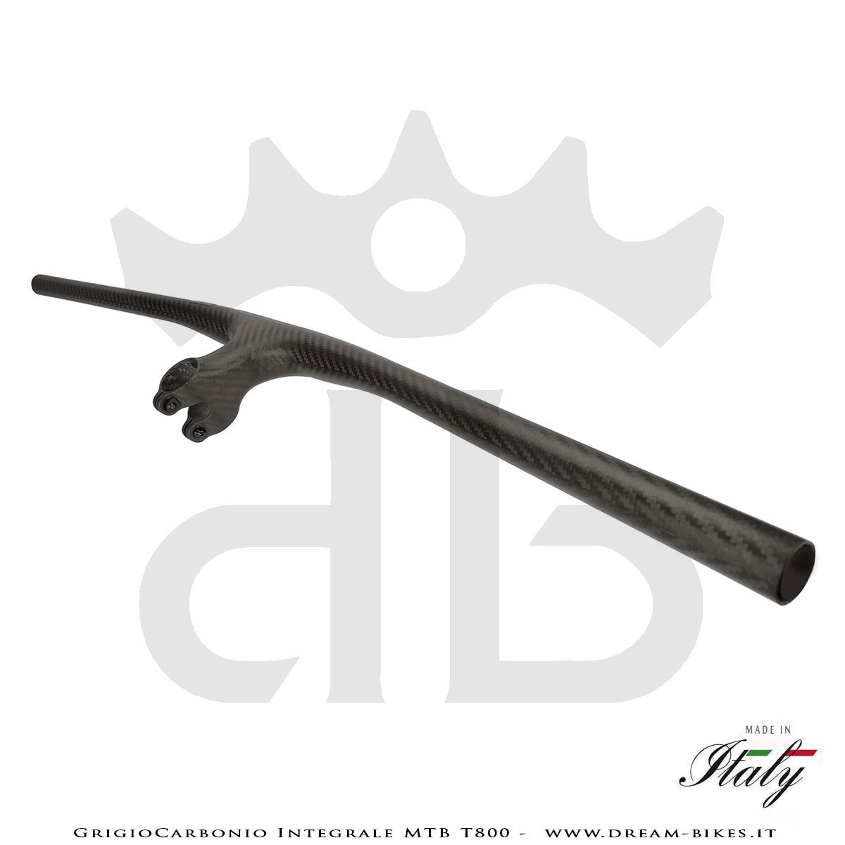 GrigioCarbonio Integrale MTB T800 Ultralight Carbon Handlebar from 139 gr.