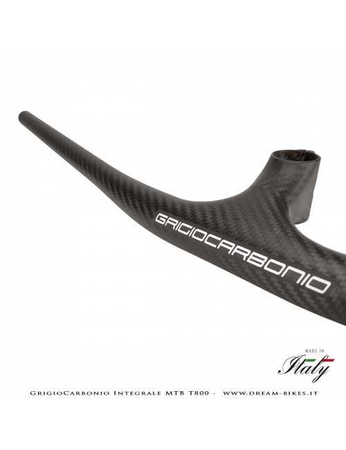 GrigioCarbonio Integrale MTB T800 Manubrio Carbon Ultraleggero da 139 gr.