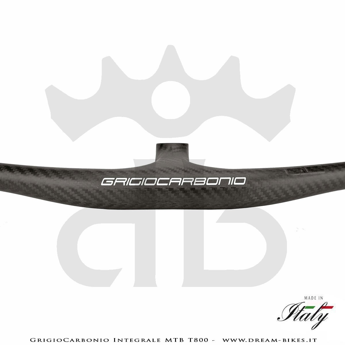 GrigioCarbonio Integrale MTB T800 Ultralight Carbon Handlebar from 139 gr.