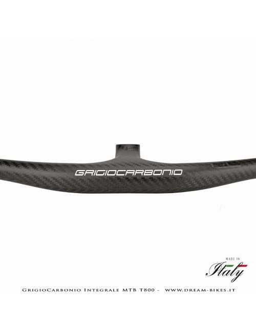 GrigioCarbonio Integrale MTB T800 Manubrio Carbon Ultraleggero da 139 gr.
