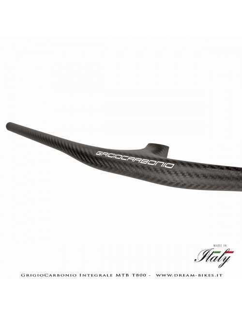 GrigioCarbonio Integrale MTB T800 Manubrio Carbon Ultraleggero da 139 gr.
