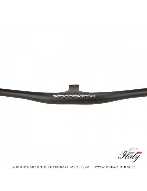 GrigioCarbonio Integrale MTB T800 Manubrio Carbon Ultraleggero da 139 gr.