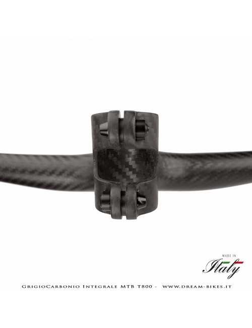 GrigioCarbonio Integrale MTB T800 Manubrio Carbon Ultraleggero da 139 gr.
