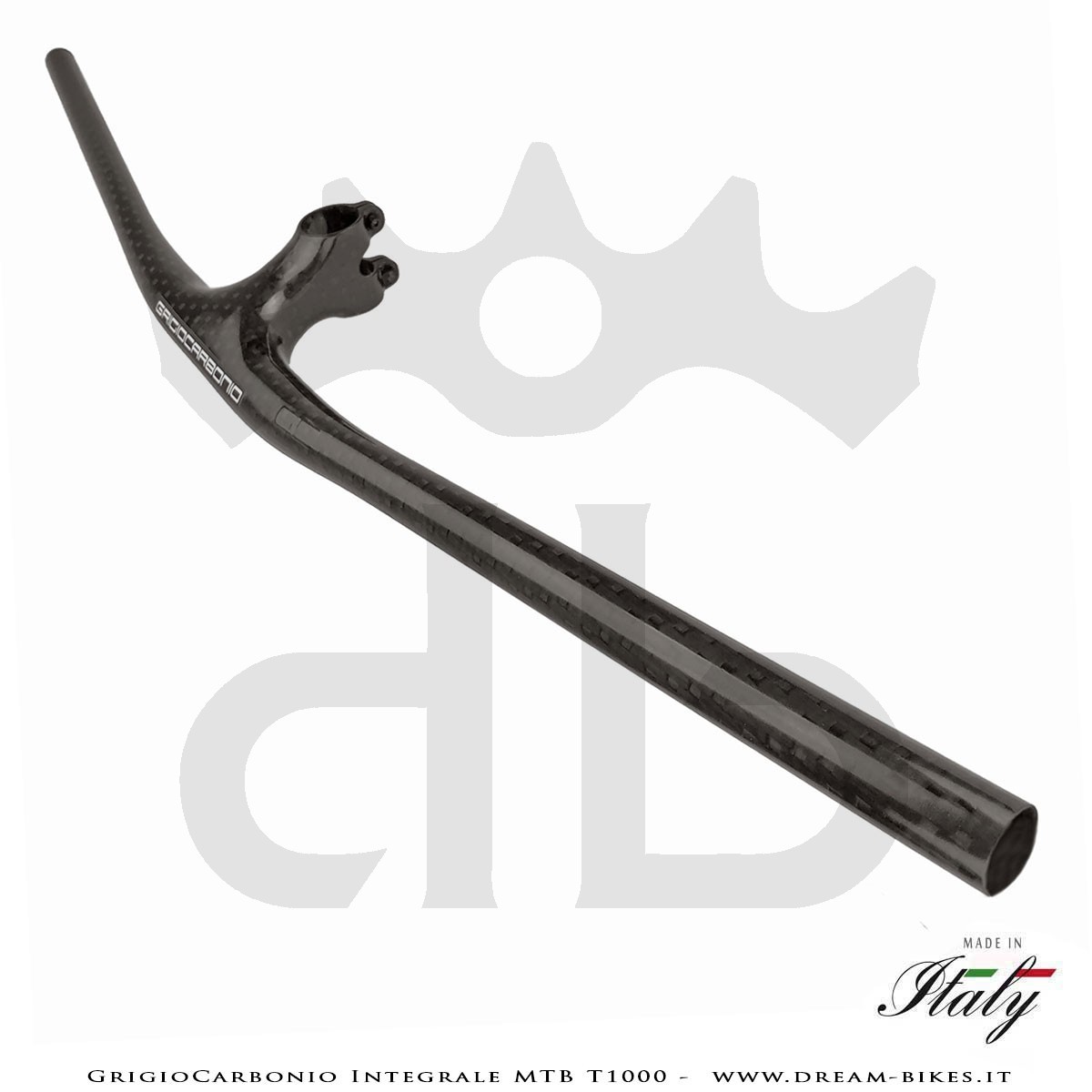 GrigioCarbonio Integrale MTB T1000 Ultralight Carbon Handlebar from 119 gr.