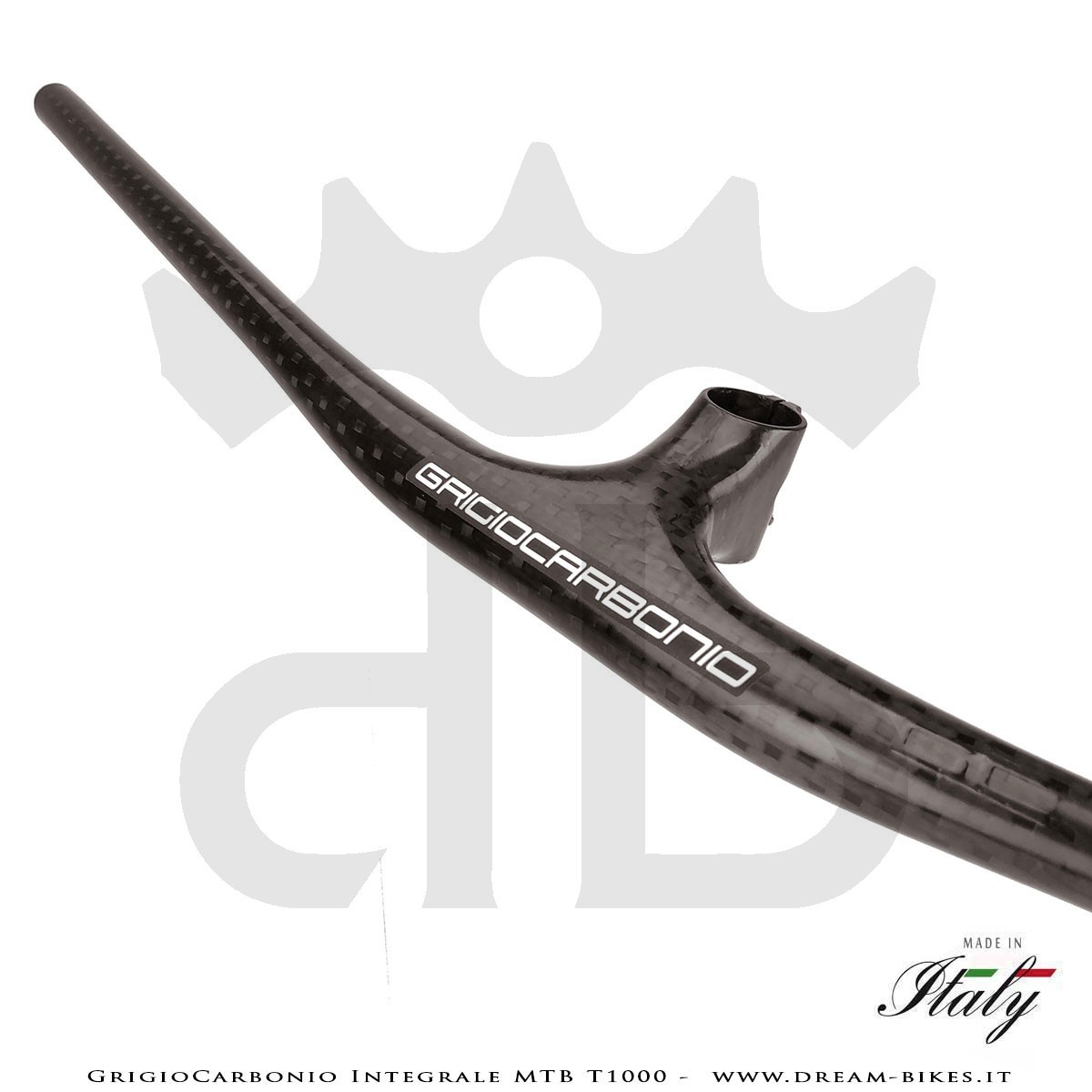 GrigioCarbonio Integrale MTB T1000 Ultralight Carbon Handlebar from 119 gr.