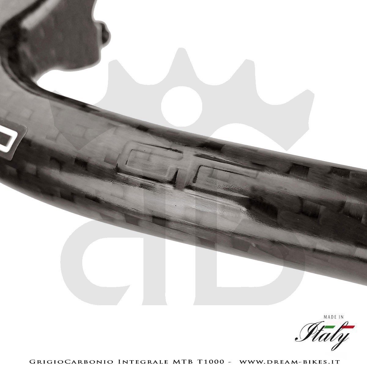 GrigioCarbonio Integrale MTB T1000 Ultralight Carbon Handlebar from 119 gr.