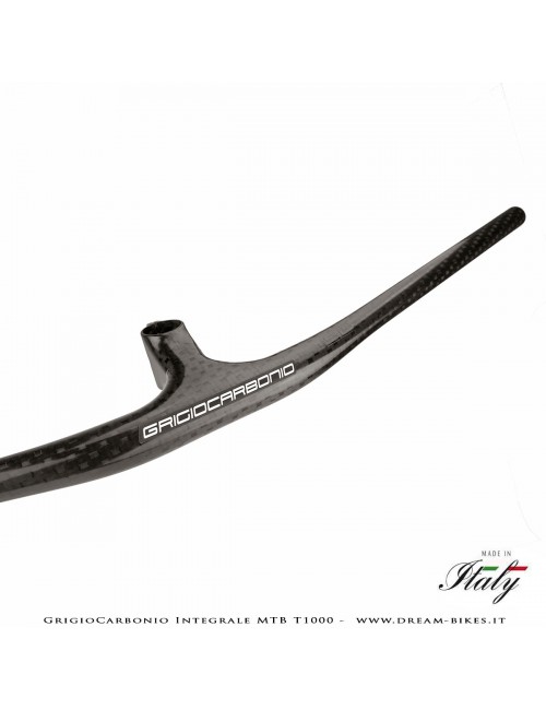 GrigioCarbonio Integrale MTB T1000 Manubrio Carbon Ultraleggero da 119 gr.