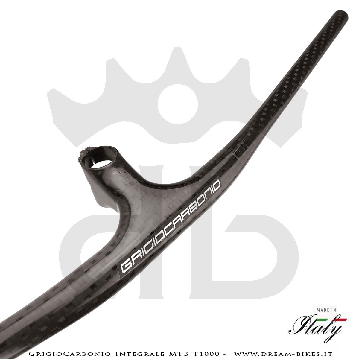 GrigioCarbonio Integrale MTB T1000 Ultralight Carbon Handlebar from 119 gr.