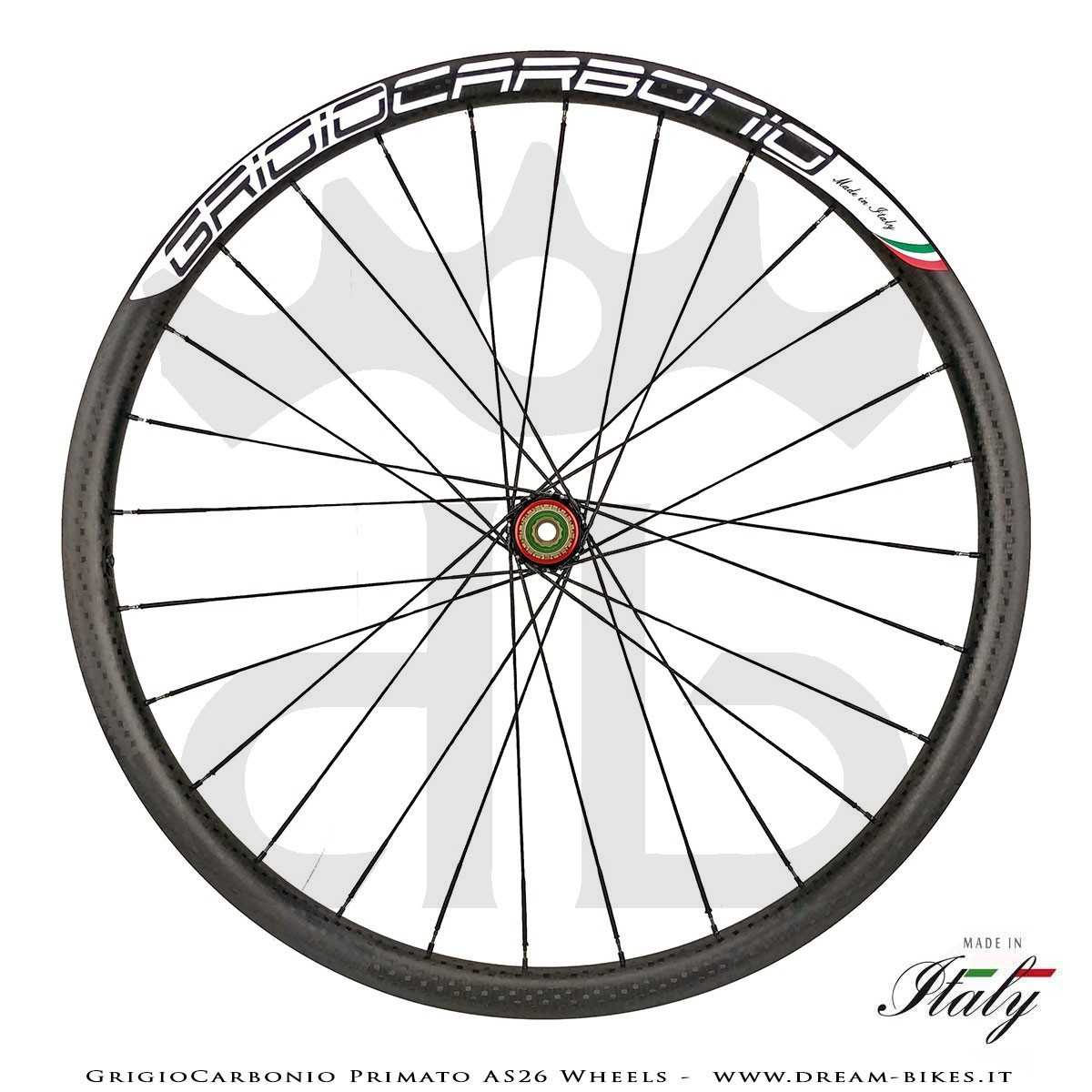 GrigioCarbonio Primato AS26 Ruote MTB 29" da 890 gr.