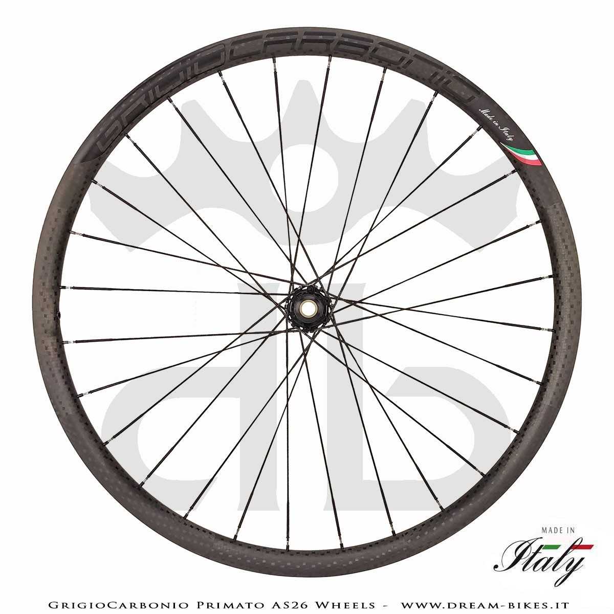 GrigioCarbonio Primato AS26 Ruote MTB 29" da 890 gr.