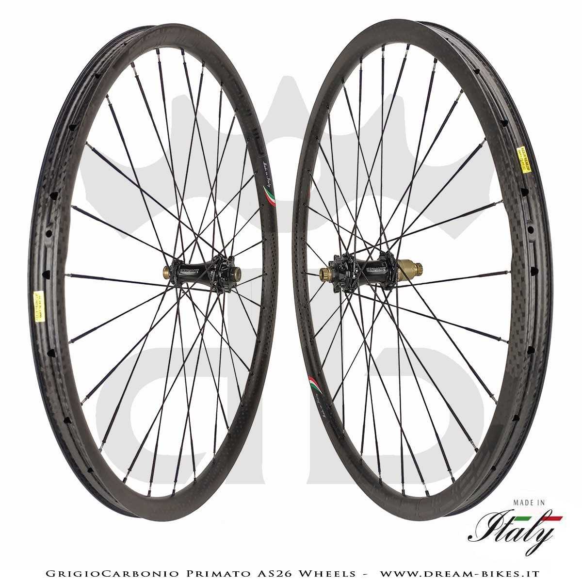 GrigioCarbonio Primato AS26 Ruote MTB 29" da 890 gr.