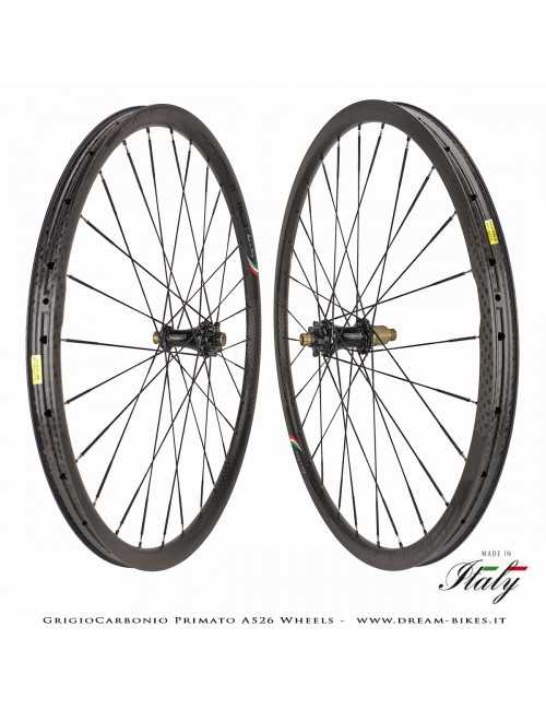 GrigioCarbonio Primato AS26 Ruote MTB 29" da 890 gr.