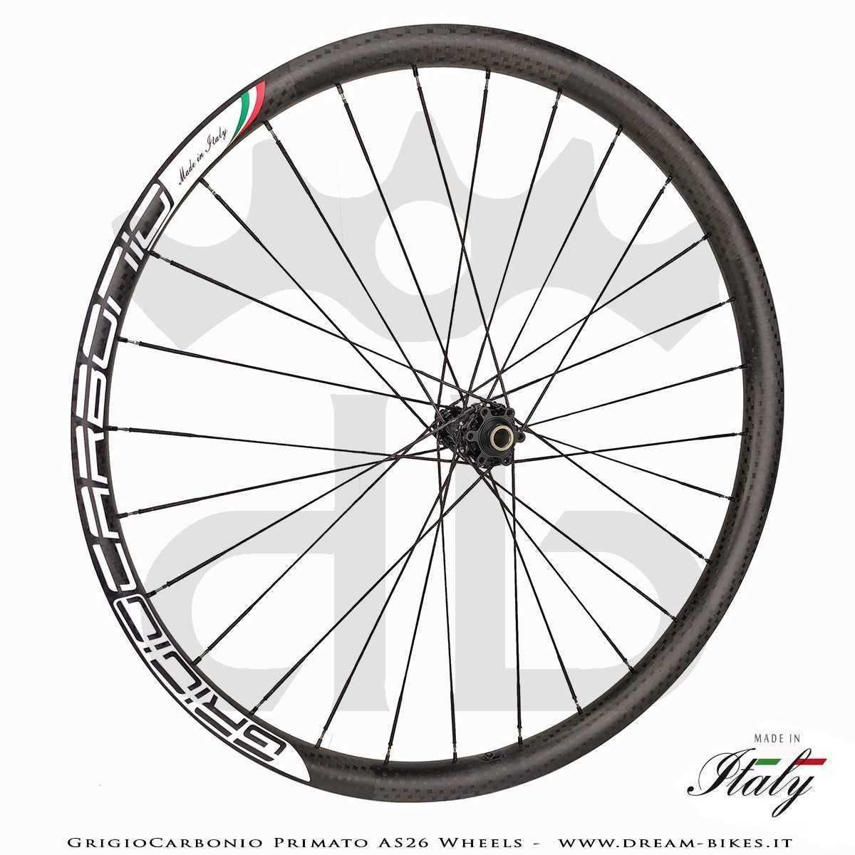 GrigioCarbonio Primato AS26 Ruote MTB 29" da 890 gr.