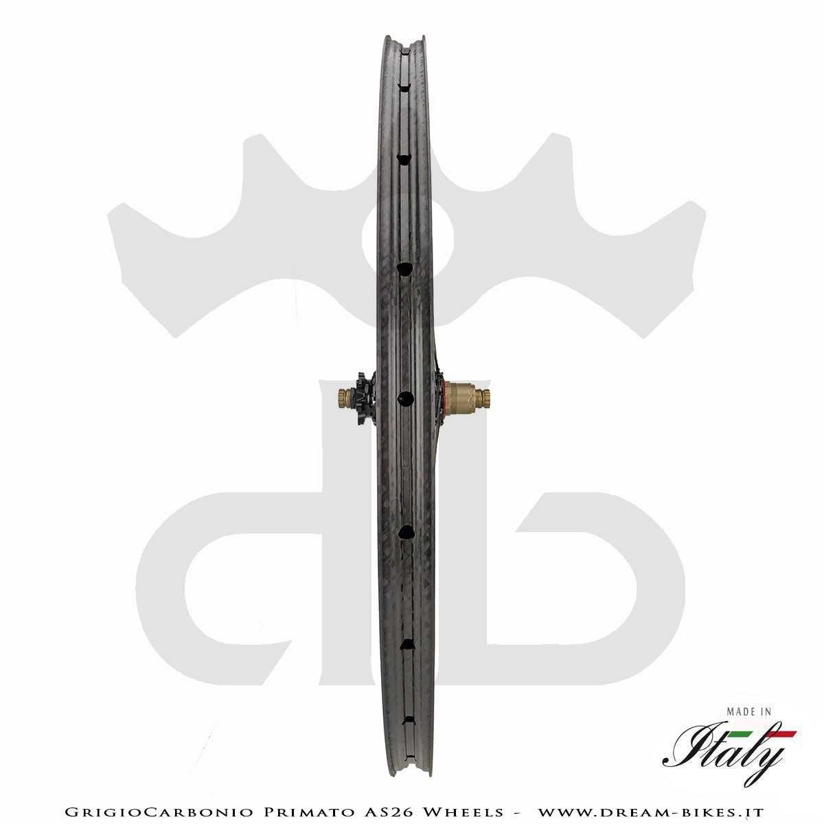 GrigioCarbonio Primato AS26 Ruote MTB 29" da 890 gr.