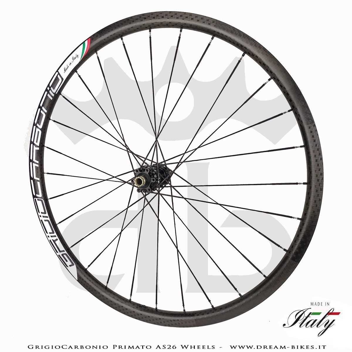 GrigioCarbonio Primato AS26 Ruote MTB 29" da 890 gr.