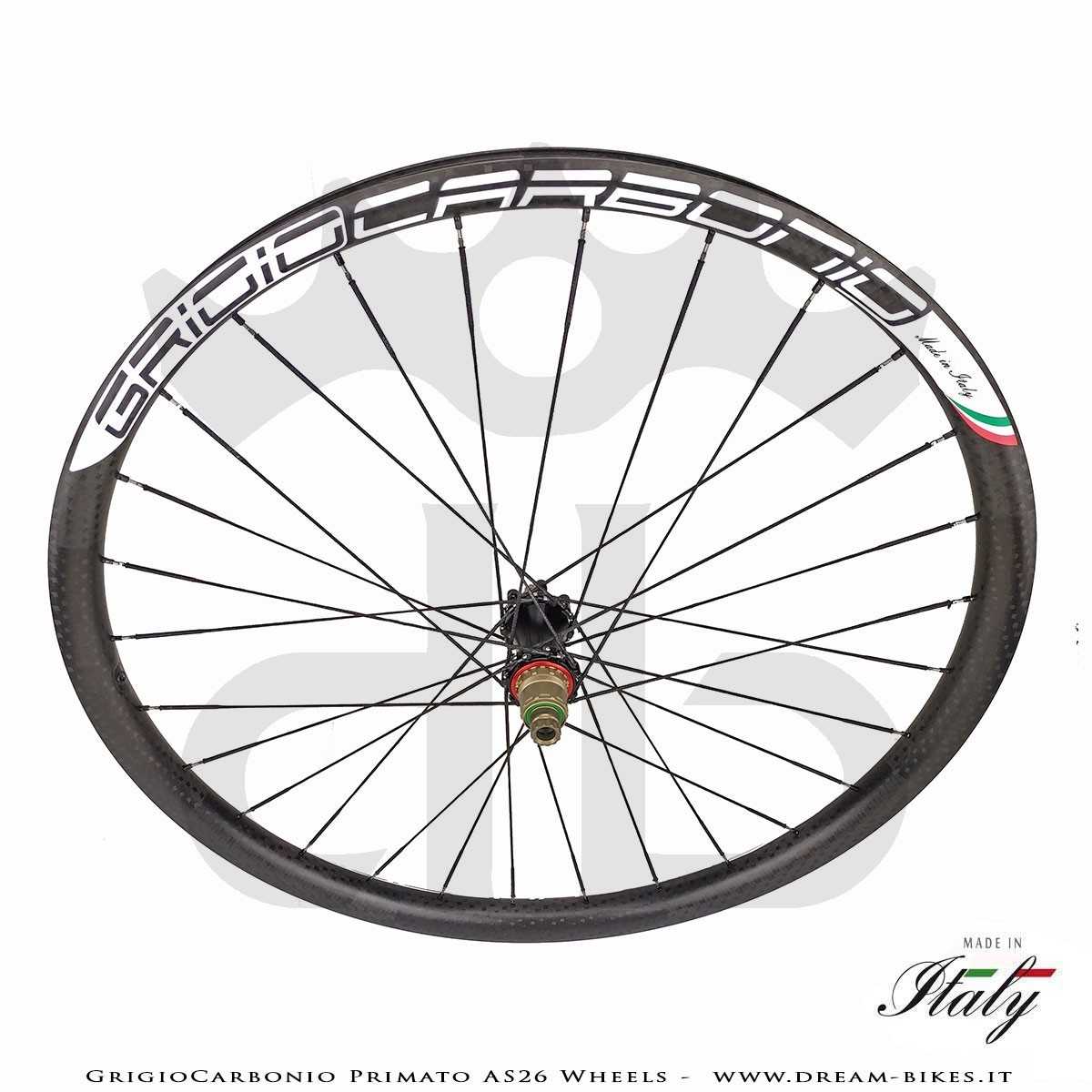 GrigioCarbonio Primato AS26 Ruote MTB 29" da 890 gr.