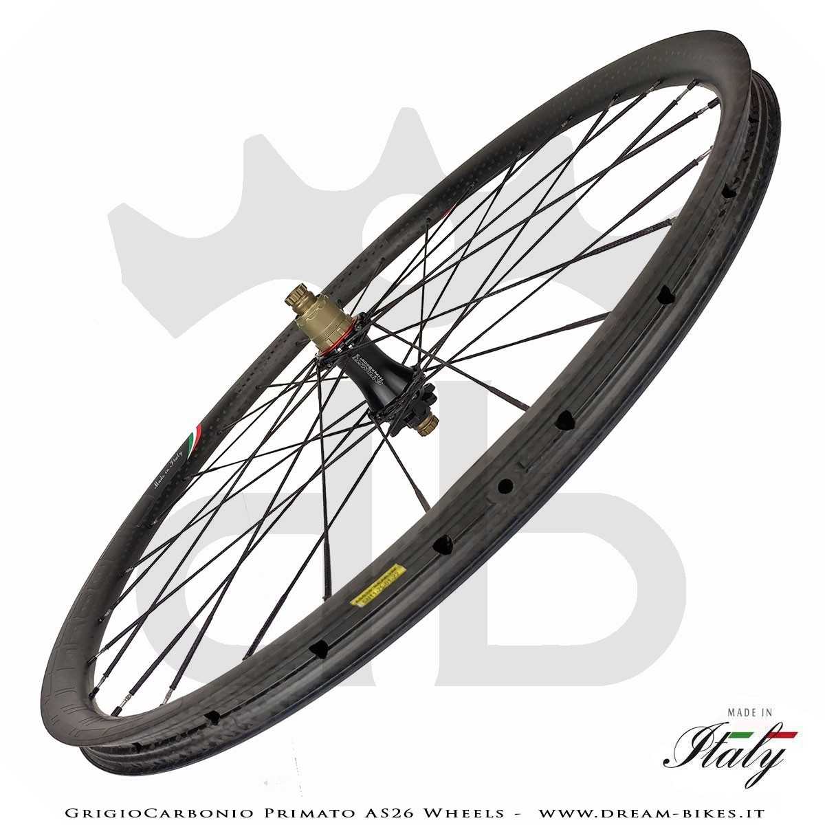 GrigioCarbonio Primato AS26 Ruote MTB 29" da 890 gr.