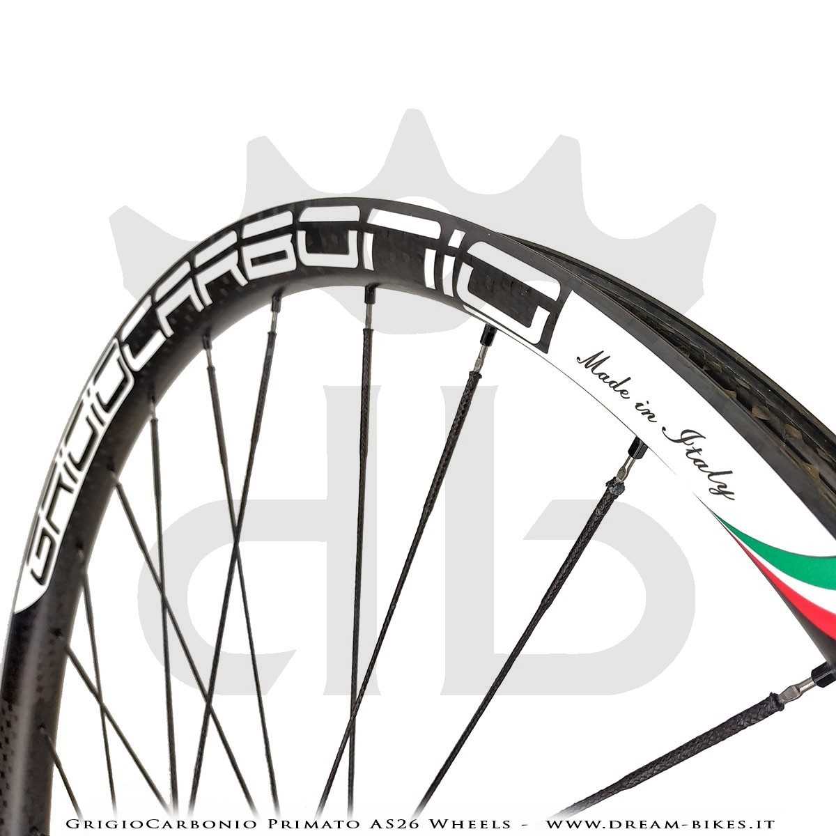 GrigioCarbonio Primato AS26 Ruote MTB 29" da 890 gr.