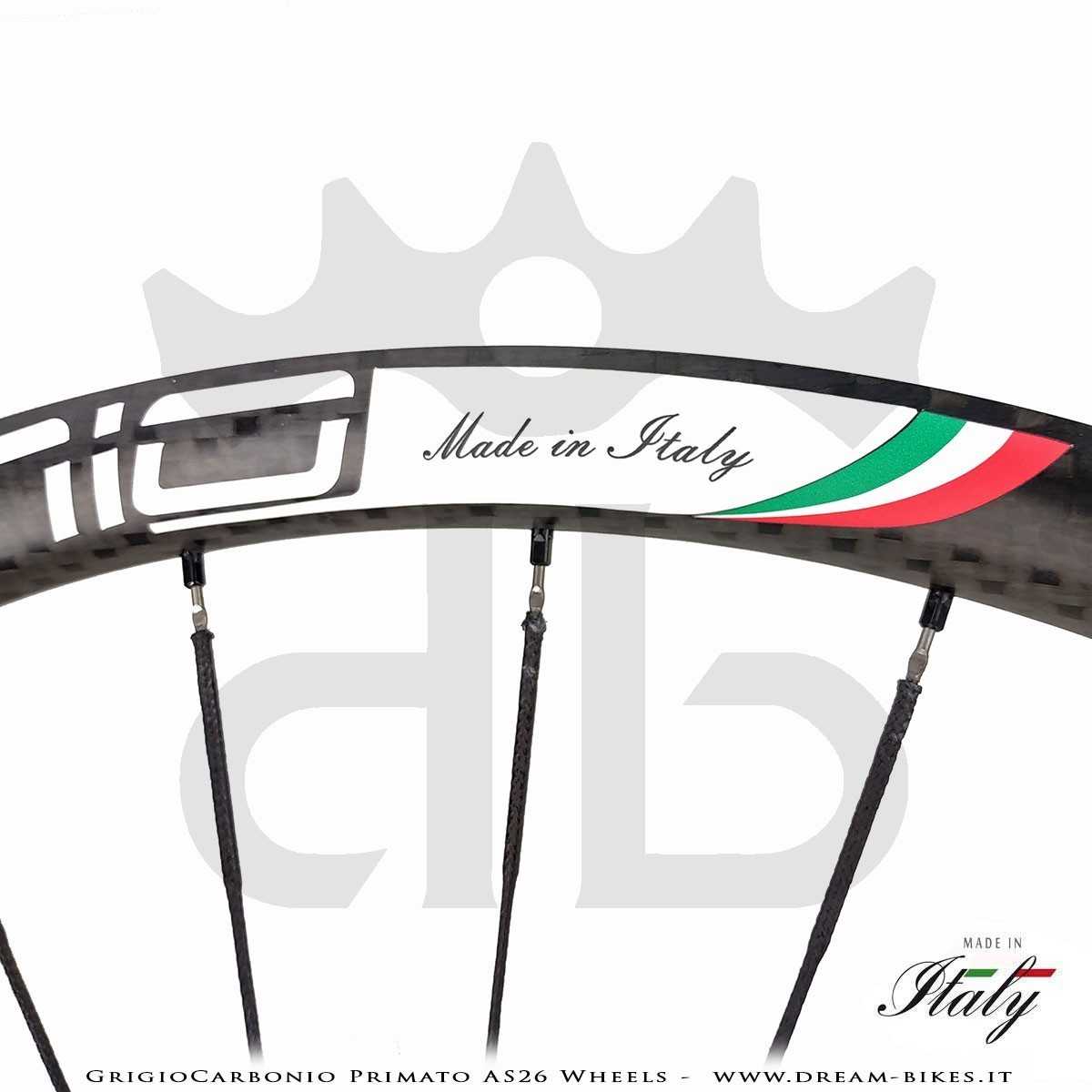 GrigioCarbonio Primato AS26 Ruote MTB 29" da 890 gr.