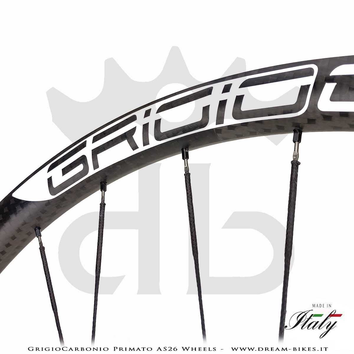 GrigioCarbonio Primato AS26 Ruote MTB 29" da 890 gr.
