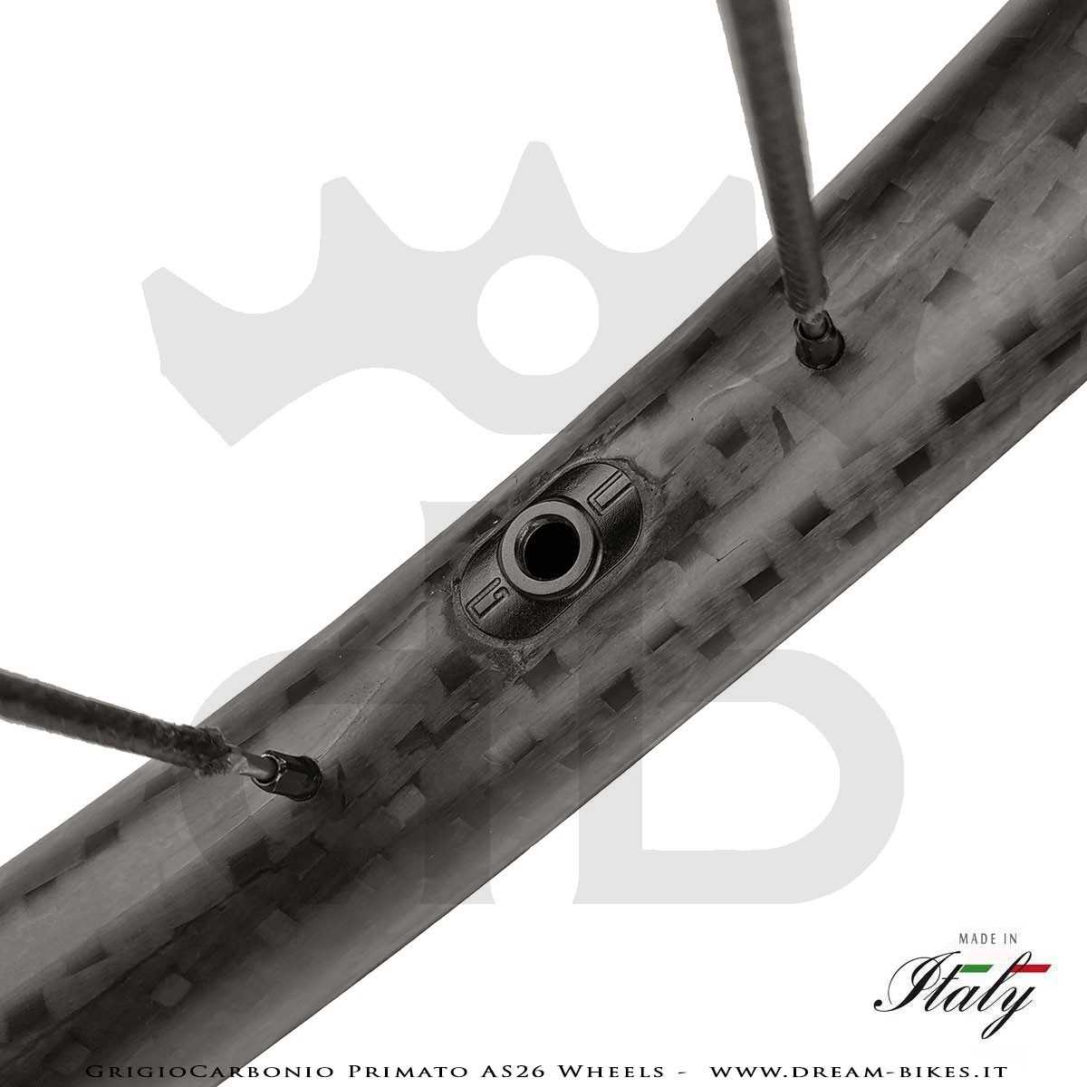 GrigioCarbonio Primato AS26 Ruote MTB 29" da 890 gr.