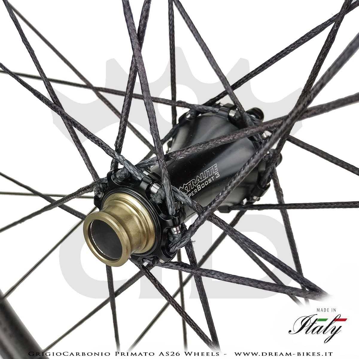 GrigioCarbonio Primato AS26 Ruote MTB 29" da 890 gr.