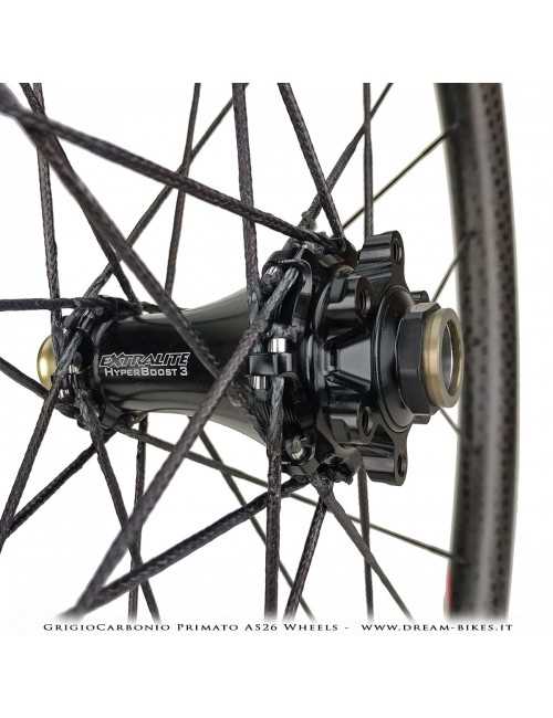 GrigioCarbonio Primato AS26 Ruote MTB 29" da 890 gr.