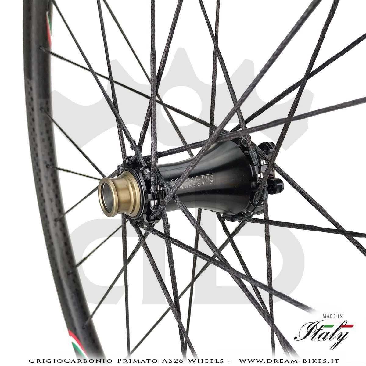 GrigioCarbonio Primato AS26 Ruote MTB 29" da 890 gr.