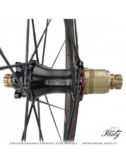 GrigioCarbonio Primato AS26 Ruote MTB 29" da 890 gr.