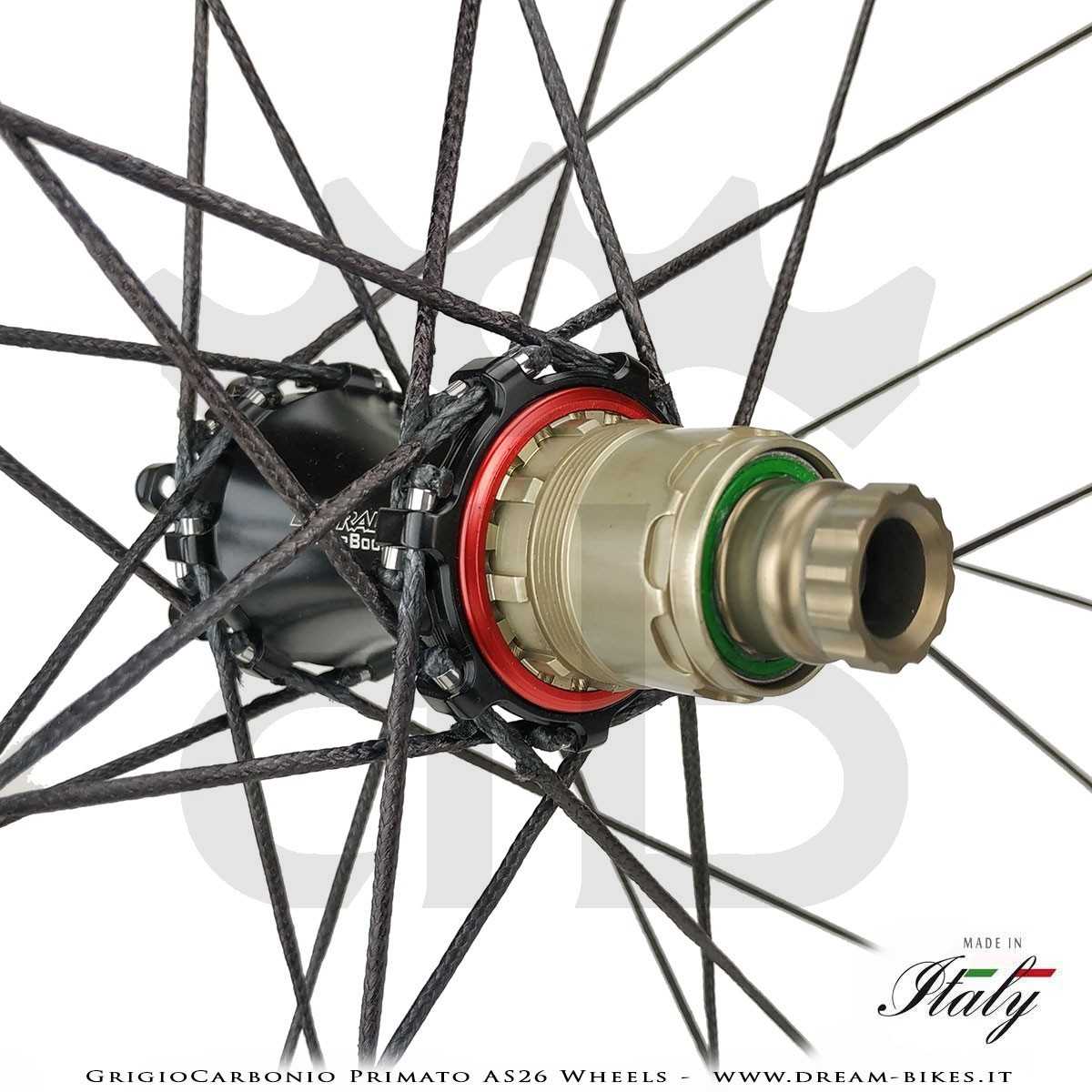 GrigioCarbonio Primato AS26 Ruote MTB 29" da 890 gr.