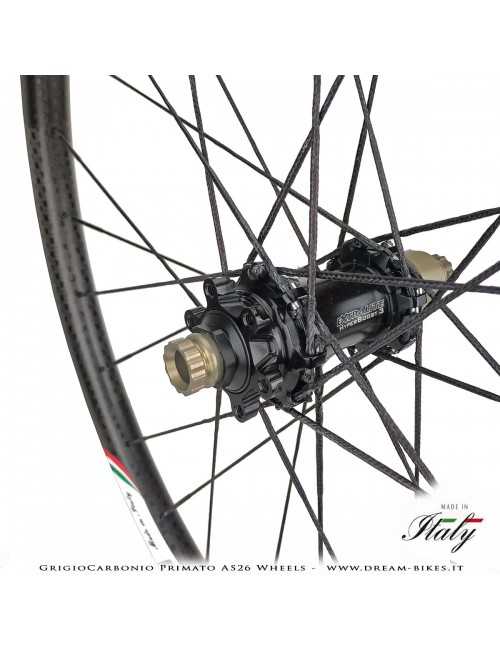 GrigioCarbonio Primato AS26 Ruote MTB 29" da 890 gr.