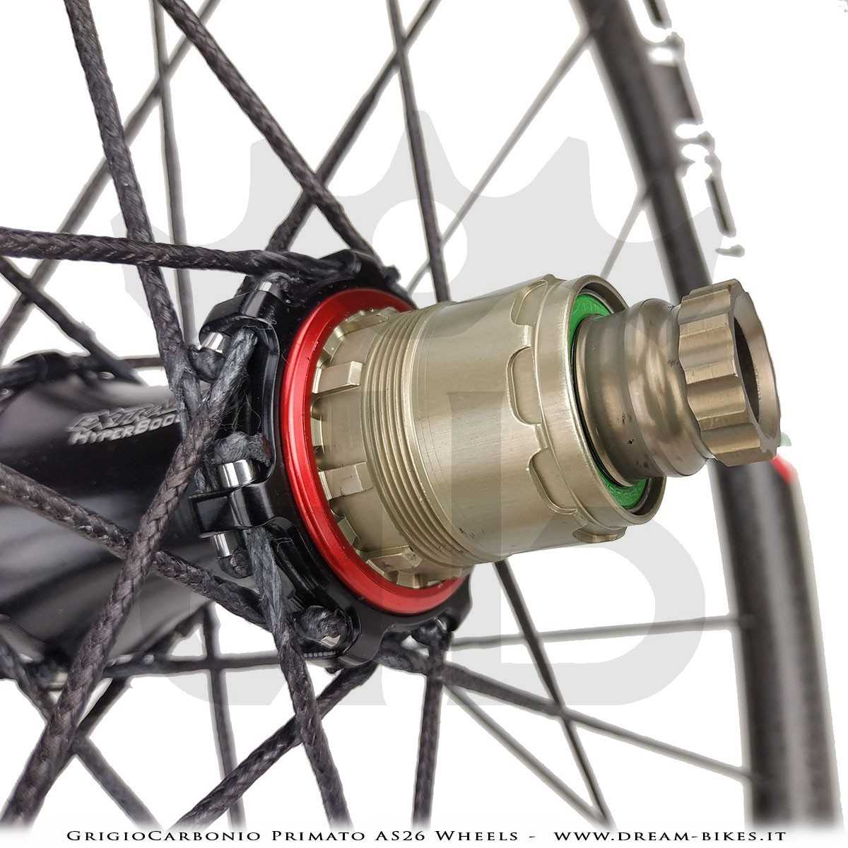 GrigioCarbonio Primato AS26 Ruote MTB 29" da 890 gr.
