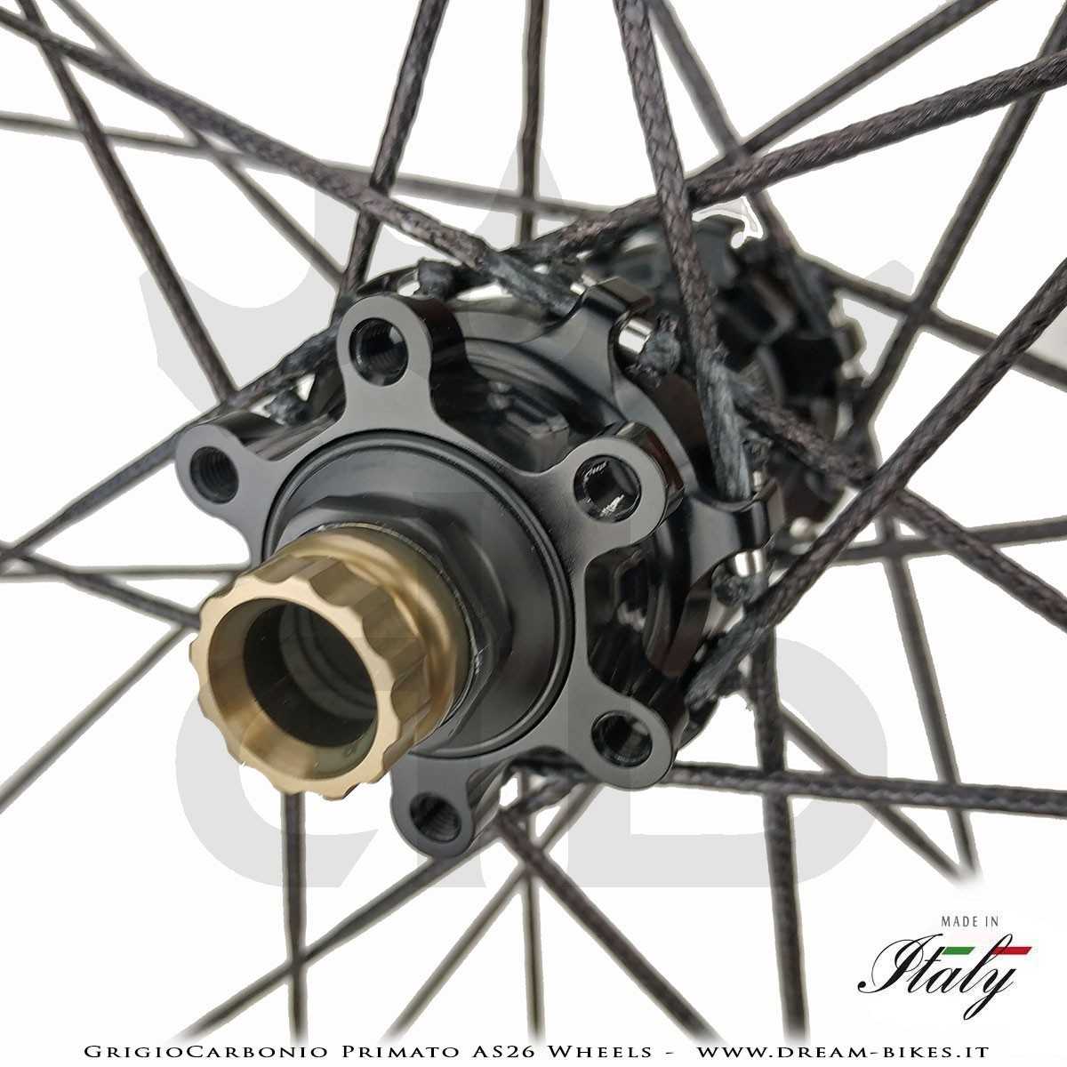 GrigioCarbonio Primato AS26 Ruote MTB 29" da 890 gr.