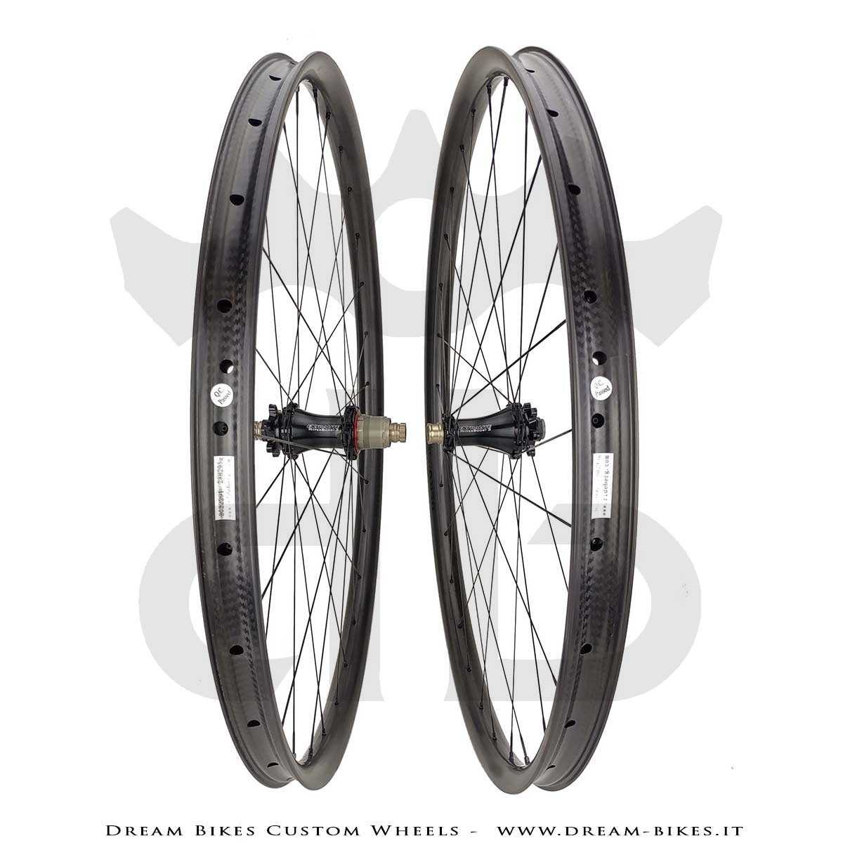 Ruote 29" Berg Ratheberg 30 XC SL - Extralite HyperBoost3 - Alpina Hyperlite - 1070 gr.