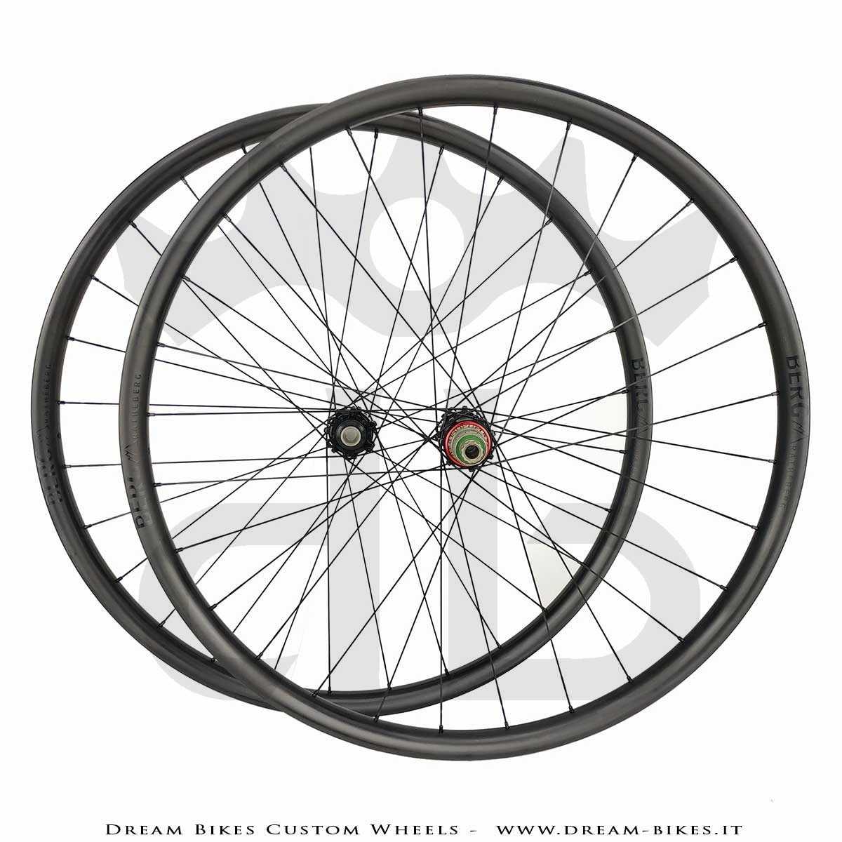 Ruote 29" Berg Ratheberg 30 XC SL - Extralite HyperBoost3 - Alpina Hyperlite - 1070 gr.