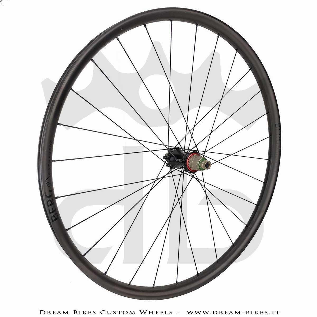 Ruote 29" Berg Ratheberg 30 XC SL - Extralite HyperBoost3 - Alpina Hyperlite - 1070 gr.
