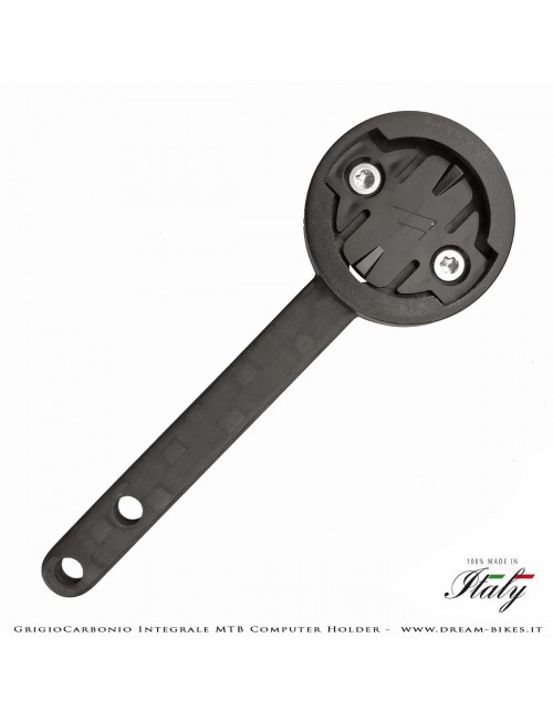 GrigioCarbonio Supporto Computer Per Manubrio Integrale MTB