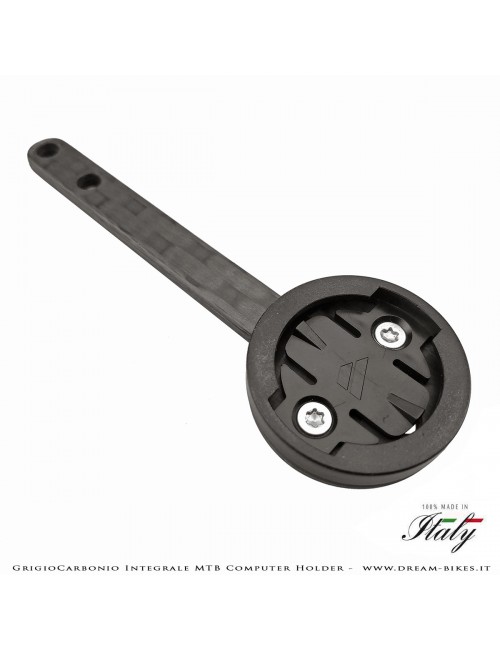 GrigioCarbonio Supporto Computer Per Manubrio Integrale MTB